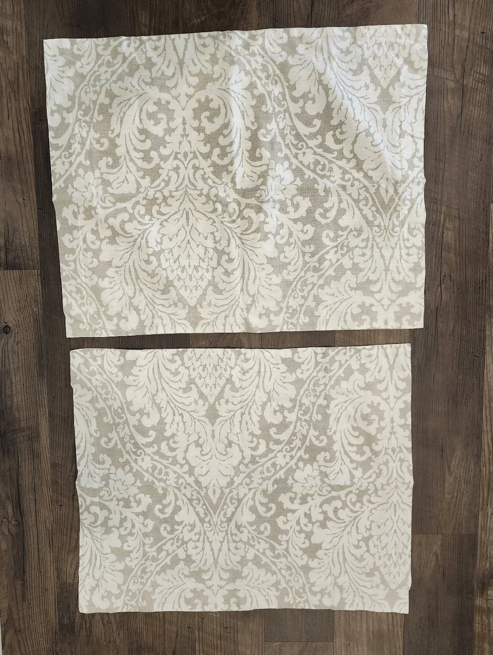 Nicole Miller Home Damask Comforter Set Queen Full 92x96 Reversible Cotton 5pc